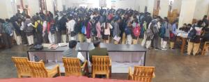 महन्त दिग्विजयनाथ वित्तपोषण योजना के अंतर्गत आर्थिक रूप से कमजोर विद्यार्थियों के लिए वित्तीय सहायता हेतु साक्षात्कार प्रक्रिया का आयोजन